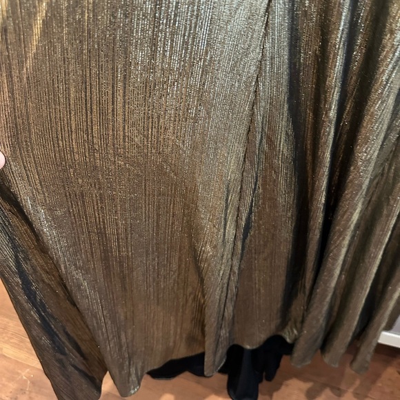(72) ❤️ Mac Duggal 40960 Prom Long Metallic Mesh Formal Gown #40960D - Picture 4 of 8